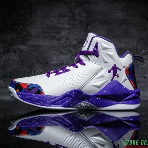 Basketball Shoes Men High Top Breathable Light Basketball Sneakers Women Outdoor Sport Shoes Men Sneakers Training Boots Unisex