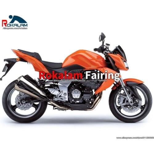 For Kawasaki Z1000 2007 2008 2009 Motorbike Bodywork Z-1000 07 08 09 Orange ABS Motorcycle Fairing Kit