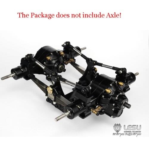 LESU X-8002-A Metal Rear Suspension Set for 1/14 Tamiya RC Truck Axles DIY Model TH02086