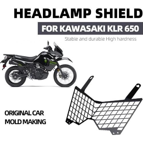 Motorcycle Headlight Grille Guard Cover Headlamp Protective Cover For Kawasaki KLR650 KLR 650 2008-2010 2011 2012 2013 2014 2015