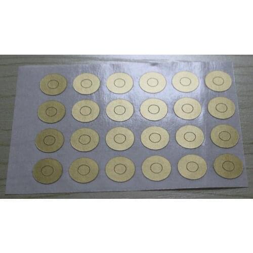 10mm hole reinforcement stickers metallic circle sticker