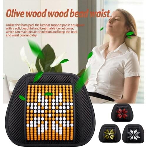 New Car Seat Office Chair Massage Back Lumbar Support Mesh Ventilate Cushion Pad Black Mesh Back Lumbar Cushion for Car Driver