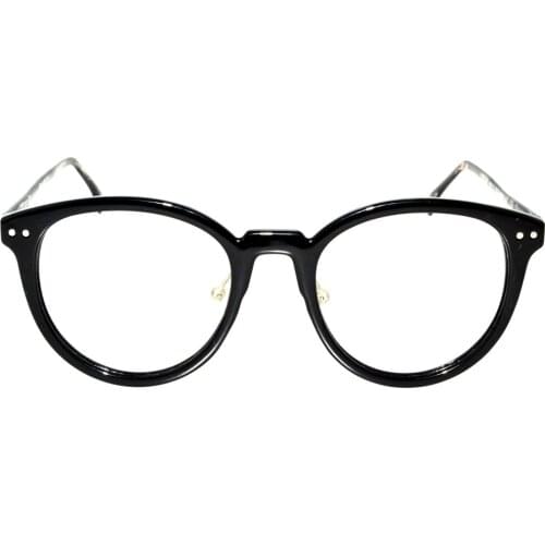 Retro Reading Glasses Round Black Frame Optical Eyeglasses for Men Women Ultralight Luxury+1 +1.5 +2 +2.5+3 +3.5 +4