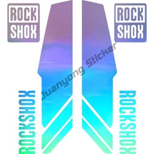 ROCKSHOX Reba Fork Car Stickers Bicycle MTB Fork Bicycle Sticker Racing Cycling Scratch-Proof Exterior Decal KK19x8cm