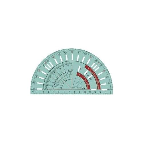 Sewing Colver 57-563 Diy Patchwork angle protractor Ruler Handmade Cloth Tailor-foot Put Yardstick Cutting Quilting ruler