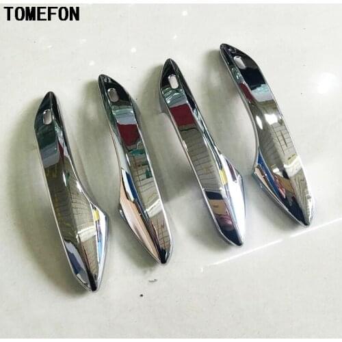 TOMEFON ABS Chrome For Lexus RX 2016 Exterior Side Door Handle Cover Trim Door Cup Bowl Cap Sticker Car Auto Cover Styling Trim