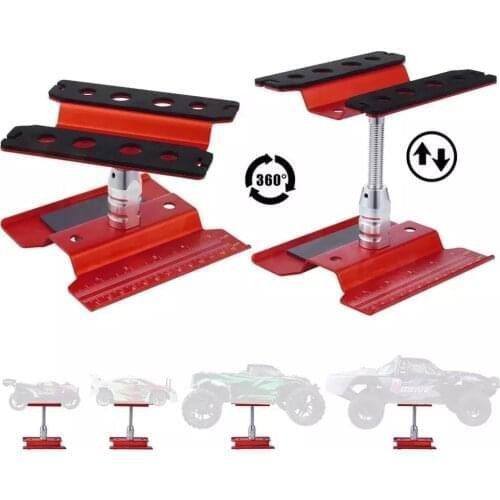 1PC 1/8 1/10 RC Cars Metal Repair Station Work Stand Assembly Platform for RC Rock Crawler Climbing Cars Model Parts Accessories