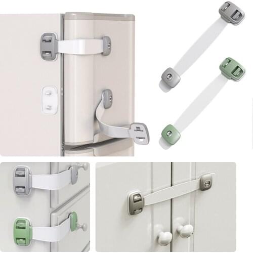 1PC Childrens Cabinet Lock Protection Of Children Locking Door For Childrens Safety Kids Safety Plastic Protection Safety Lock
