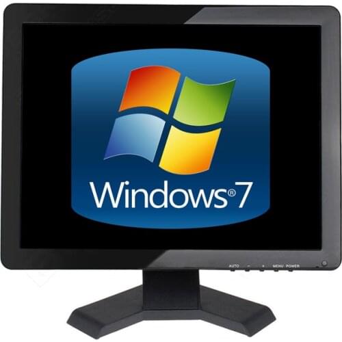 15 Inch 1024x768 TFT LCD CCTV HDMI HD Monitor Color Screen with BNC/VGA/AV/HDMI/USB Earphone Output, Built-in Speaker