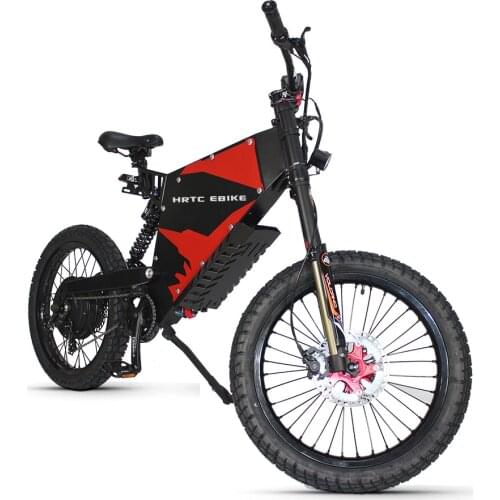 19inch Electric off-road motorcycle 72V8000W Stealth fighter ebike 120km/h 72V 42AH lithium battery Electric Mountain eBike