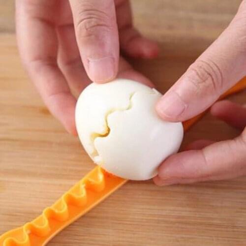 2 Pcs Fancy Cut Eggs Cooked Eggs Cutter Household Boiled Eggs Creative Tools Bento Cut Flower Shaper Kitchen Accessories SALE