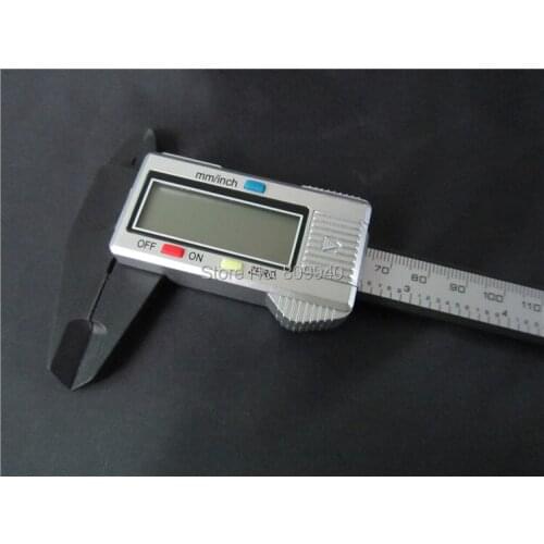 6 inch 150 mm Carbon Fiber Composite Vernier Digital Electronic Caliper Ruler 4pcs/lot