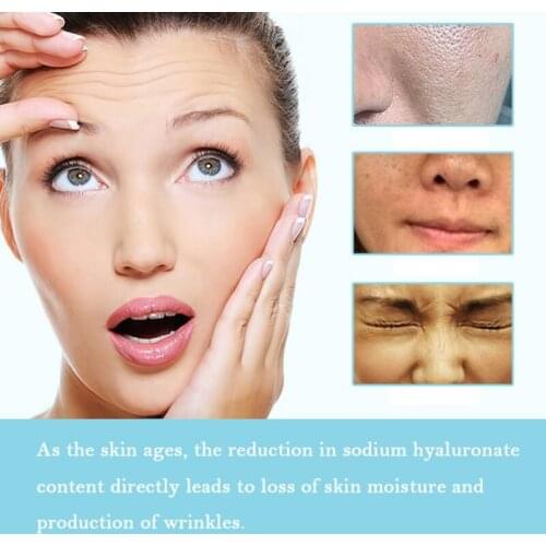 7 pcs/Set Hyaluronic Acid Serum Anti-Aging Wrinkle Moisturizing Hydration Beauty For Skin Care Essential Oil