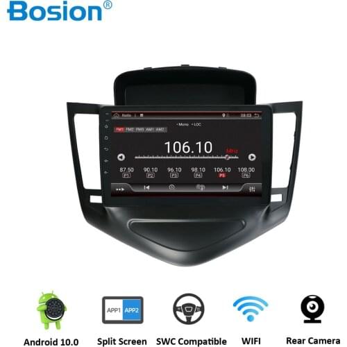 Bosion Android 10.0 System Car GPS Multimedia Video Radio Player in dash For Chevrolet CRUZE Navigation Stereo Free Camera IPS