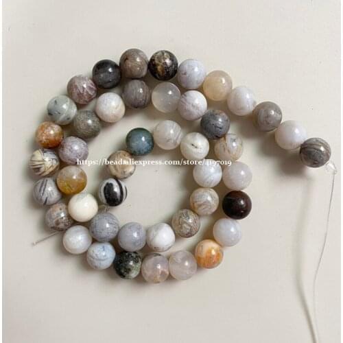 Free Shipping Natural Stone Bamboo Leaf Carnelian Agates Round Beads 15" Strand 4 6 8 10 12MM Pick Size For Jewelry