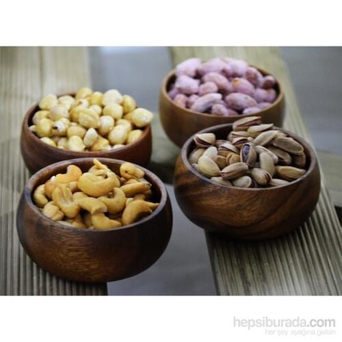 Cosiness 4'Lü Bamboo Round Confectionary Bowl