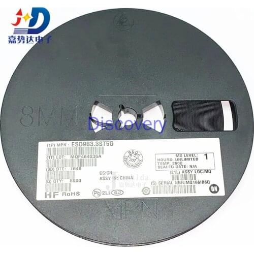ESD9B3.3ST5G TVS Transient Suppression Diode SOD923 Electrostatic Protection Tube Original 1 Plate