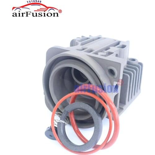 AirFusion Cylinder Head With Piston Ring Rubber Valve For BMW X5 Bmw E53 Audi A6 Q7 L322 4L0698007A Air Suspension Compressor