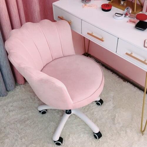 Computer chair girl cute chair bedroom lazy back chair pink girl home comfortable study book desk chair