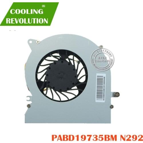 New CPU cooler Fan PABD19735BM 0.65A 12VDC N292 3PIN