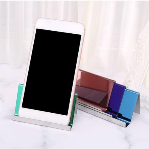 Stainless Steel Business Name Card Holder Display Stand Rack Table Organizers