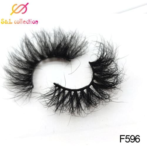 Mink Eyelashes Hand Made Crisscross False Eyelashes Cruelty Free Dramatic 3D Mink Lashes Long Lasting Faux Cils for Makeup