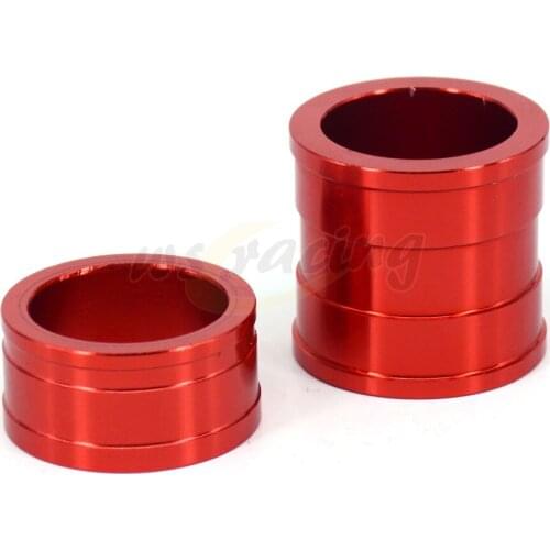 Motorcycle Billet Front Wheel Hub Spacers For HONDA CR125 CR250R CRF250R CRF450R CRF250RX CRF450RX CRF450X CRF450L Dirt Bike