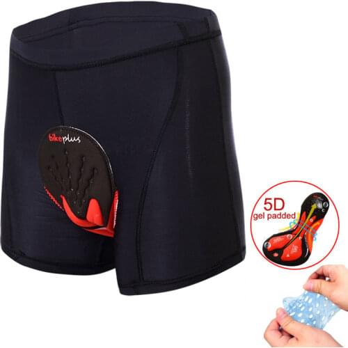 2020 Cycling Shorts Men with Soft Pads Mtb Bicycle Underwear Cycling Underpants Comfortable Silica Gel Padded Bike Short Pants