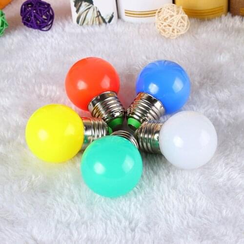 Vintagelll Colorful Globe Light Bulb E27 Led Bar Light White Red Blue Green Yellow Orange Pink Lamp Light Home Decor Lighting