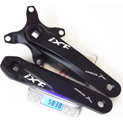 Bicycle Sprocket 104BCD Left and Right Crank Mountain Bike Modified Single-disc Accessories 170mm Mountain Place Hole Crank