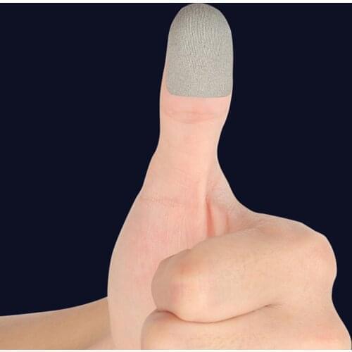 10pcs Finger Cover Breathable Game Controller Finger Sleeve For Pubg Sweat Proof Non-Scratch Touch Screen Gaming Thumb Gloves