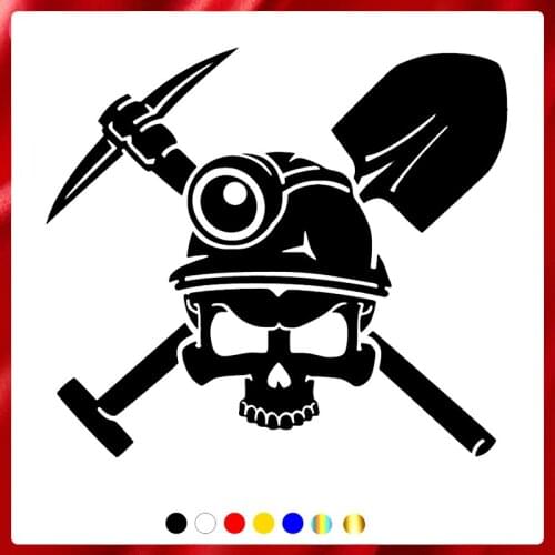 40415# Die-Cut Vinyl Decal Digger Car Sticker Waterproof Auto Decors on Car Body Bumper Rear Window