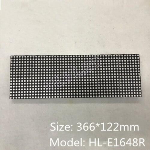 5.0 LED dot matrix unit board 16*48 dot matrix red light dot matrix screen LED unit board 7.62 module dot matrix unit board