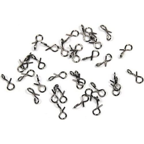 50Pcs Fishing fly / Lure Quick change connect snap S/M/L Black Color Fly Fishing Snap Quick Change for Hook & Lures