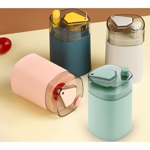 Automatic Press Toothpick Box Creative Household Toothpick Cans Can Be Used As Decorations For Home Clubs And Bars Home Storage