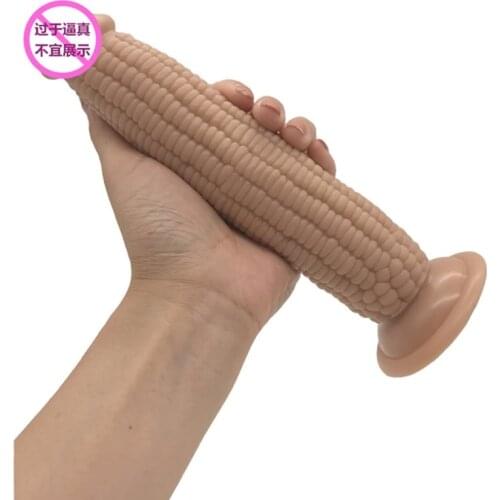 Big Dildo Vegetable Corn Dildo With Suction Cup Sex Toys For Women Big Anal Plug Flirting Masturbation Products Sex