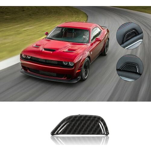 For Dodge Challenger 2015+ Armrest Box Switch Buttom Decor Cover Trim 1pc