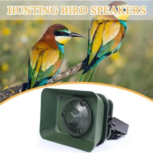 60W 160Db Efficienct Bird Caller Decoy Loud Speaker Birds Mp3 Hunter Wild Duck Bird Bait Hunting Season Accessories Supplies