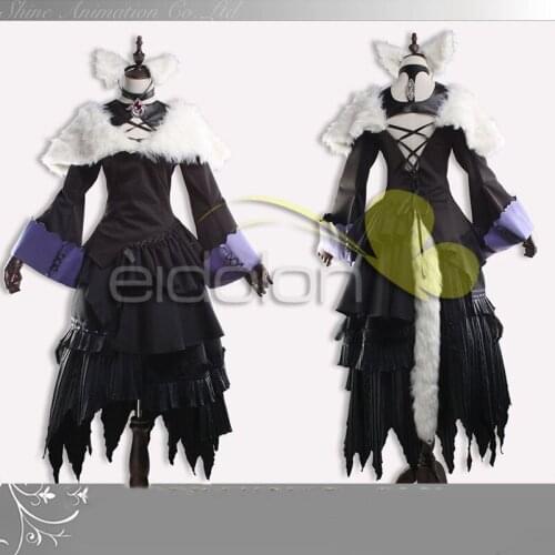 Hot Game Final Fantasy 14 Yshtola Cosplay Costume Fashion The High Quality Evil Female Outfit Role Play Clothing Custom-Make