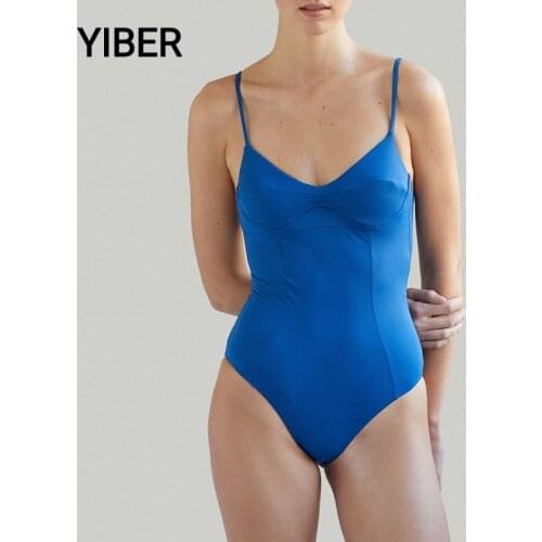 Swimsuit Sexy Backless Body Shaping One Piece Swimsuit Bandage Female Solid Beachwear Women Swimsuit Female Swimer