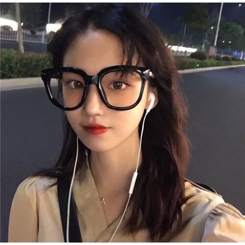 Vazrobe Oversize Fashion Glasses Women Thick Eyeglasses Frames Female Men Big Large Makeup Spectacles for Prescription