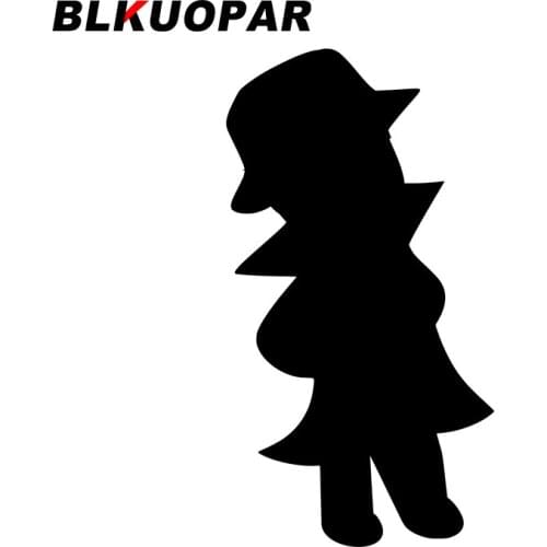 BLKUOPAR for Crime Detective Car Stickers Sunscreen Simple Decals Funny Scratch-Proof Windshield Helmet Decor Car Goods