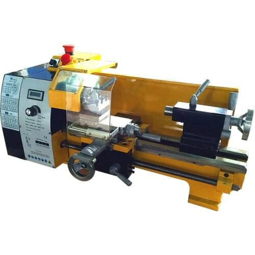 D180V Variable Speed Mini Bench Lathe for Hobby and Education Use
