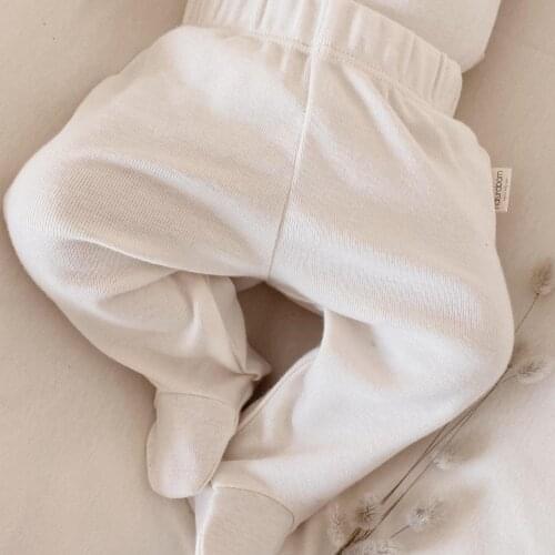 Naturaborn GOTS Certified Organic Baby Footed Pants