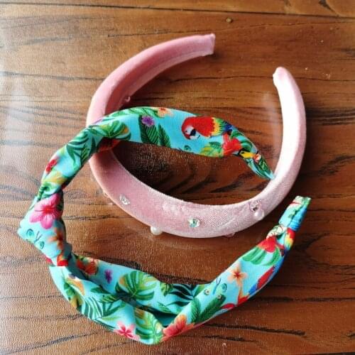 New arrival brand hairbands comfortable headbands braided hair accessories fashion hairhoop headdress handmade weaving for girls