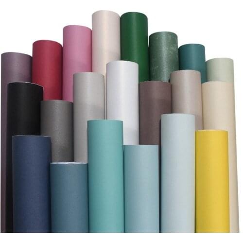 Beibehang Pure pigment color non-woven wallpaper living room clothing store beauty salon office self-adhesive wallpaper