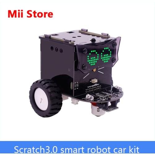Yahboom Programming Maker Education Scratch3.0 smart robot car kit Compatible with Arduino