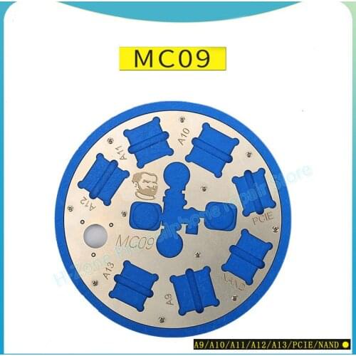 Microscope Base For iPhone A9 A10 A11A12 A13 PCIE NAND Remove Glue Positioning Slot 6-8P Fingerprint Repair Fixture