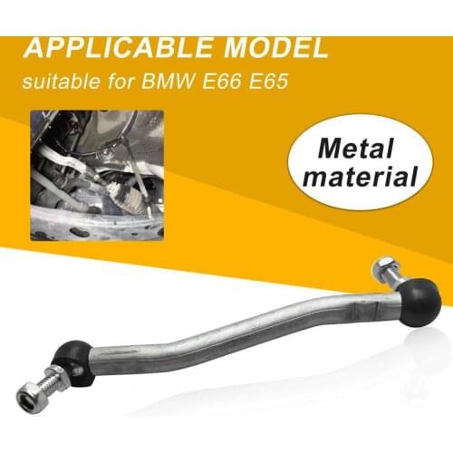 Headlight Level Sensor Connector Link Rod Metal Front Link Rod 31126755466 for BMW E66 E65