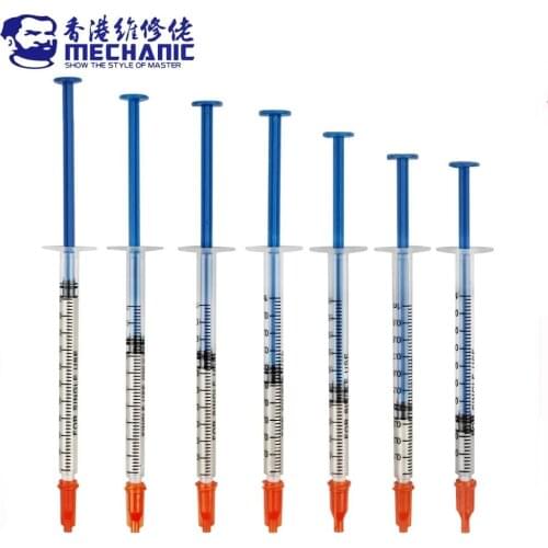 Mechanic Silver Conductive Paint Paste Wire Glue 0.2/0.3/0.4/0.5/0.6/0.7ml Electrically Adhesive Paint Repair PCB Circuit Board